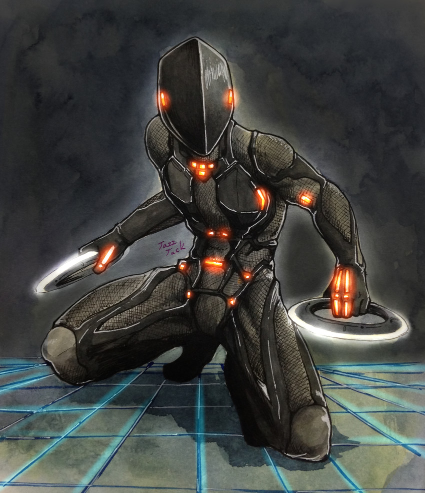 rinzler (tron and 1 more) drawn by jazz_jack
