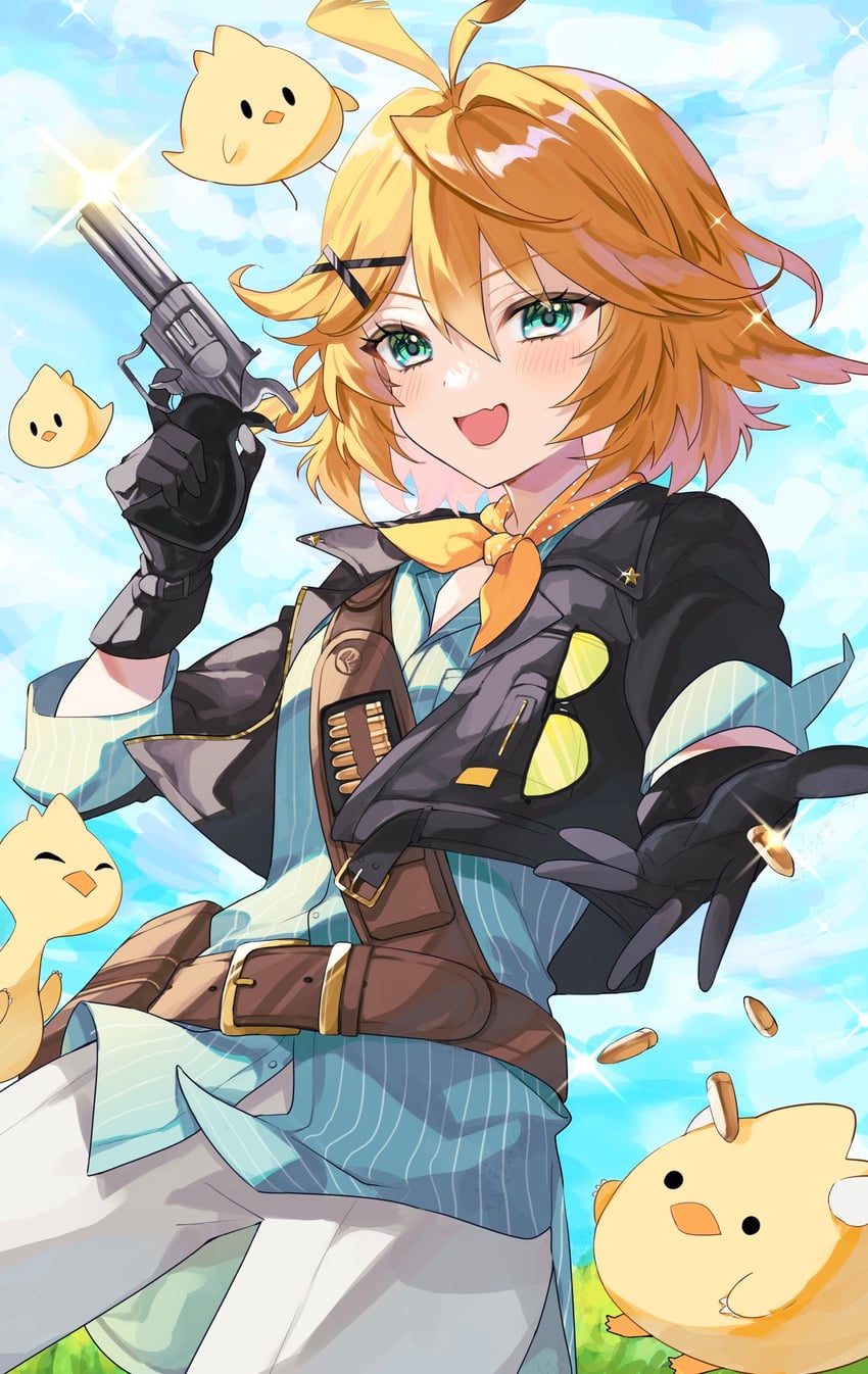 dokibird and dragoon (indie virtual youtuber) drawn by akigashi_i