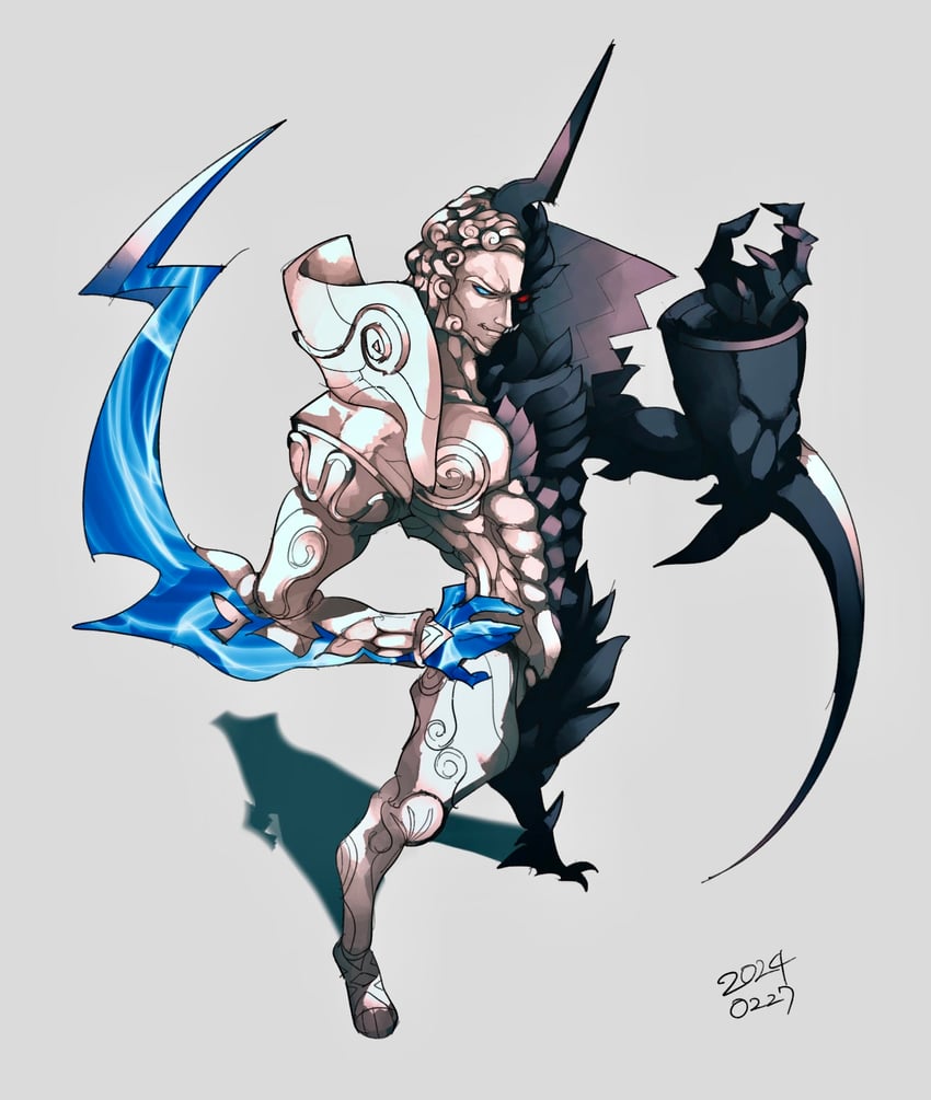 zeus (shin megami tensei and 1 more) drawn by eien12m