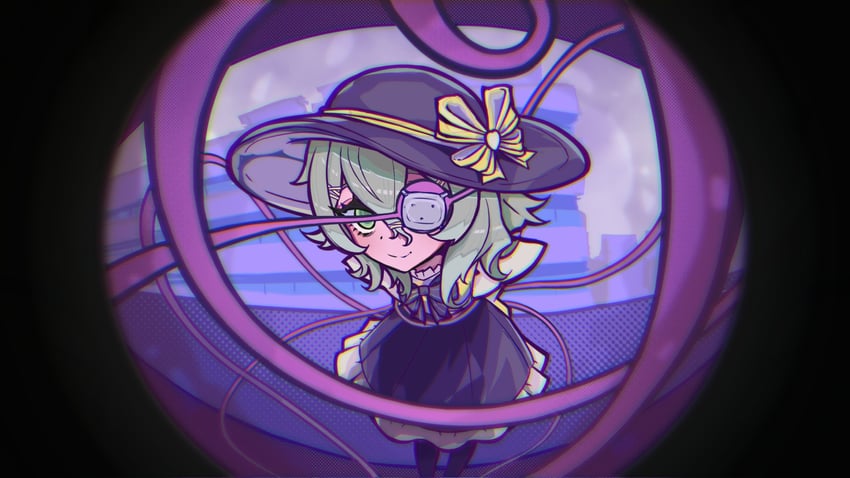 komeiji koishi (touhou and 1 more) drawn by raikou_ranleaf