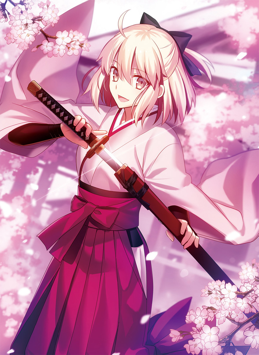 okita souji (fate and 1 more) drawn by fuyuki_(neigedhiver)