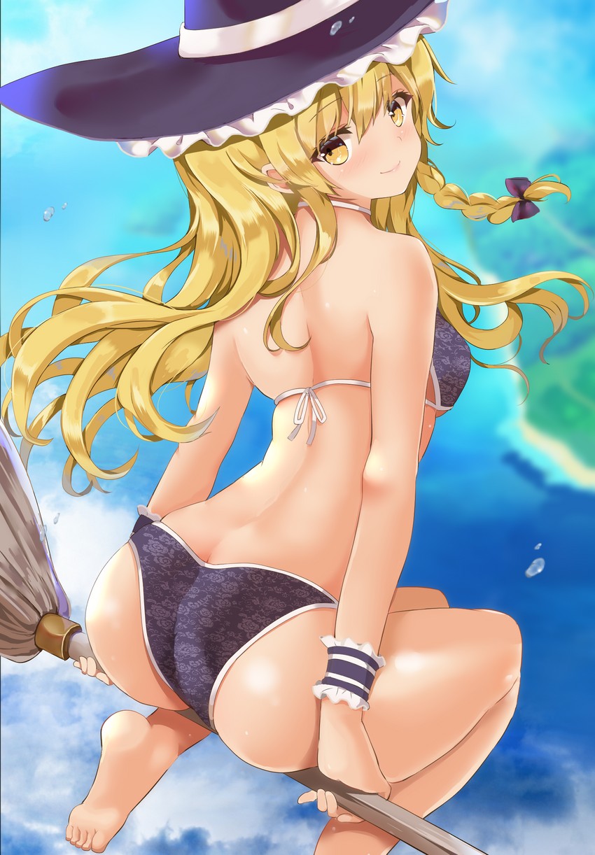 kirisame marisa (touhou) drawn by fujiko_(emnprmn)