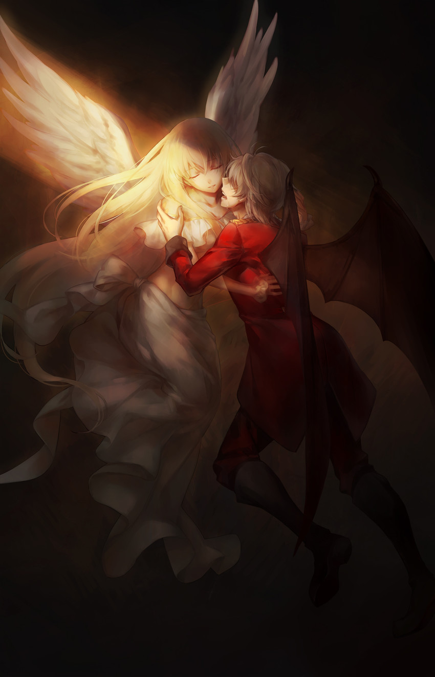 slaine troyard and asseylum vers allusia (aldnoah.zero) drawn by kanmuri_(hanyifan30338)