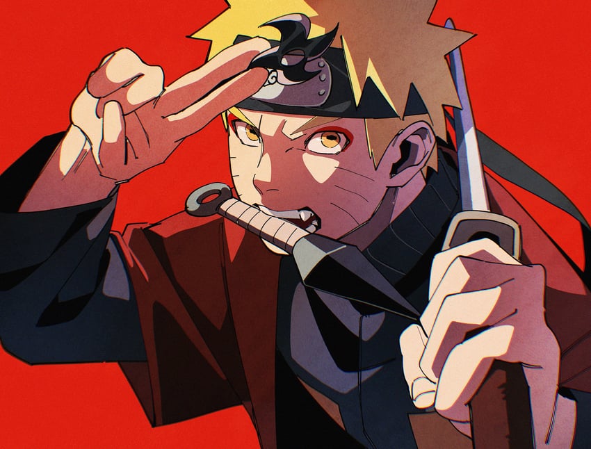 uzumaki naruto (naruto and 1 more) drawn by pnpk_1013