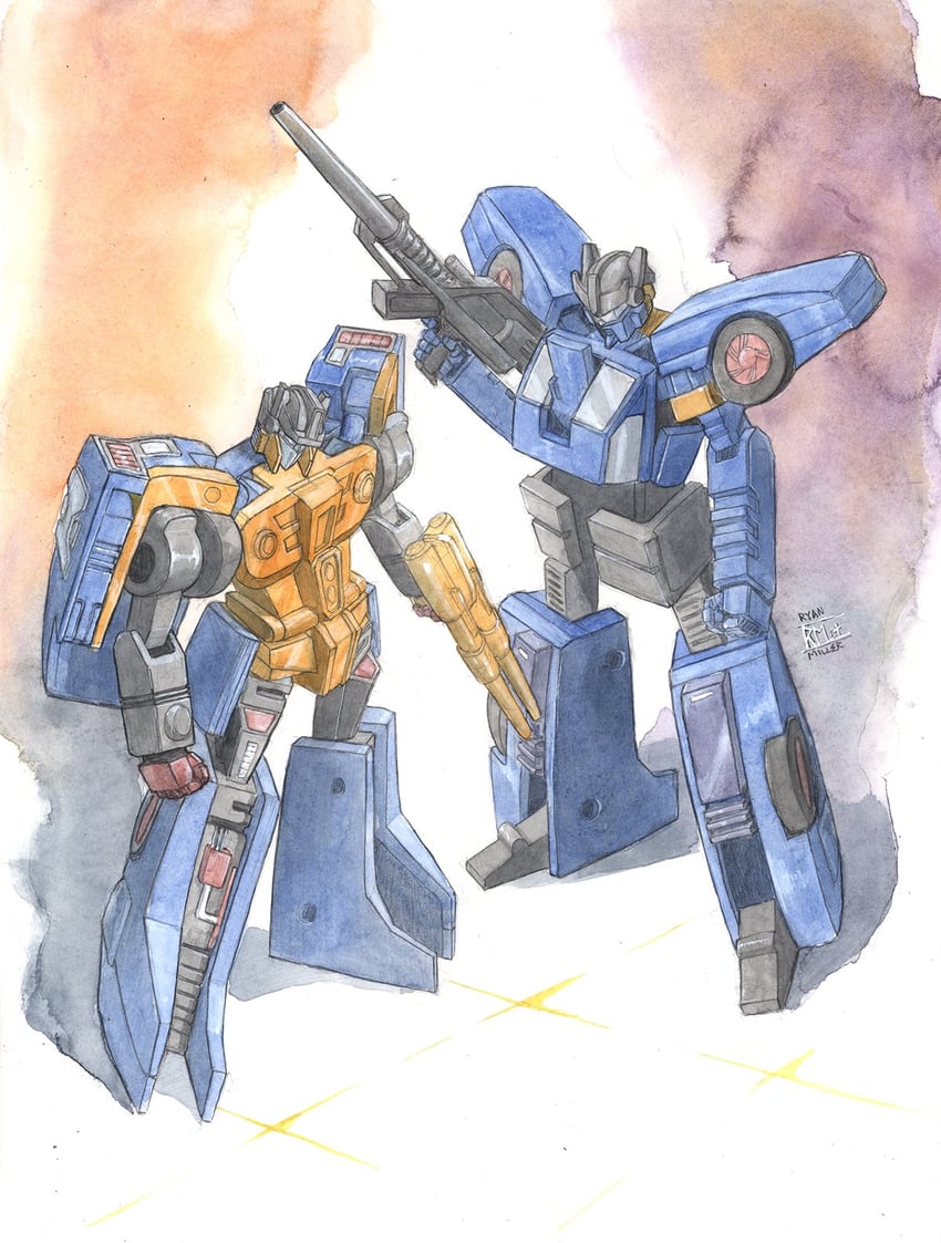 punch and counter-punch (transformers and 1 more) drawn by tgping