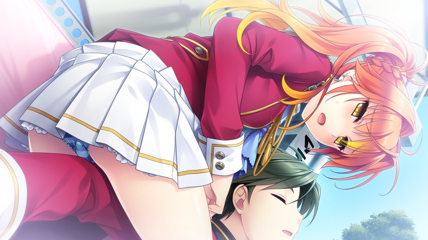 narita shinri and akahito tamao (hello lady) drawn by saeki_hokuto