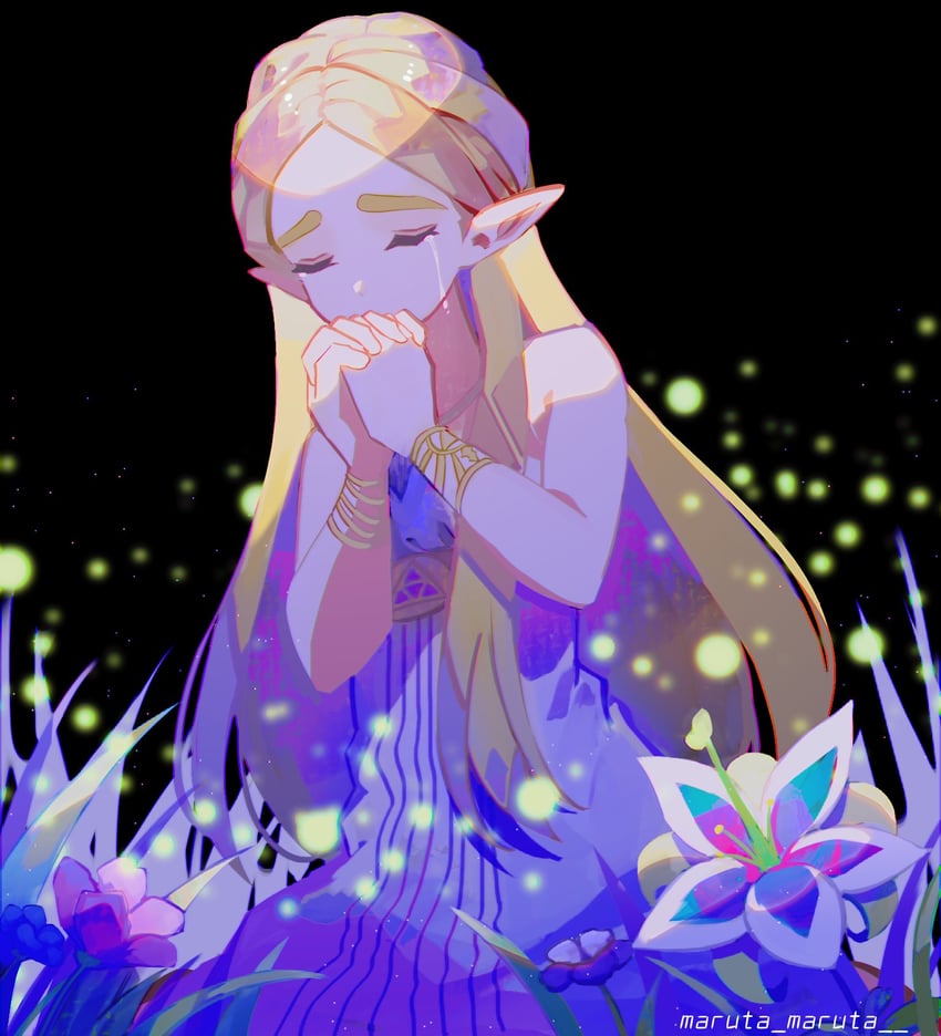 princess zelda (the legend of zelda and 1 more) drawn by maruta_maruta