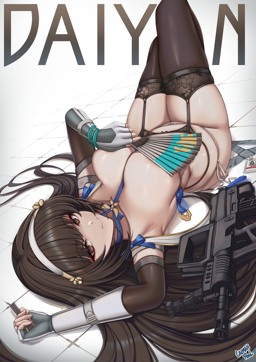 type 95 and daiyan (girls' frontline and 1 more) drawn by caiman_pool