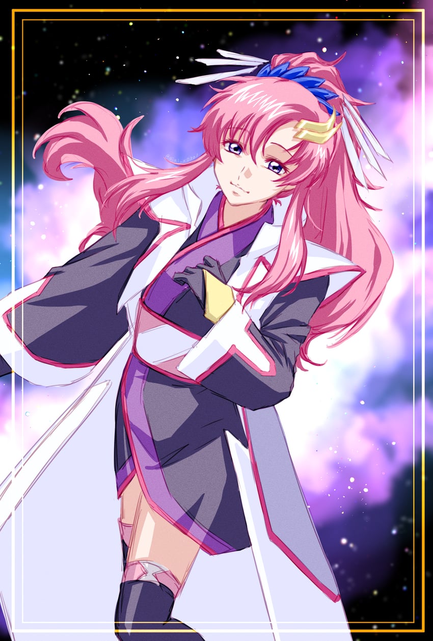 lacus clyne (gundam and 2 more) drawn by aiai_x0301