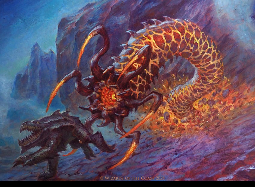 magic: the gathering drawn by manuel_castanon