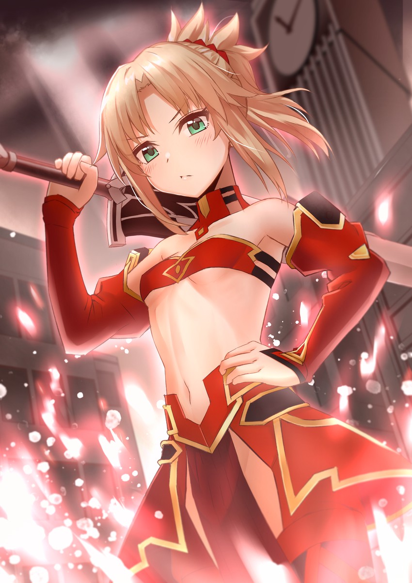 mordred (fate and 1 more) drawn by takamiya_nao