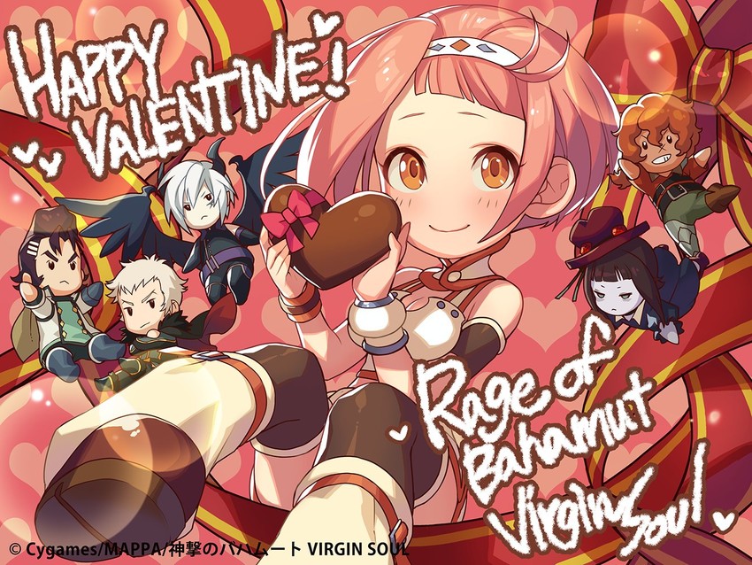 rita, favaro leone, nina dragnot, azazel, kaisar lidfald, and 1 more (shingeki no bahamut and 2 more)