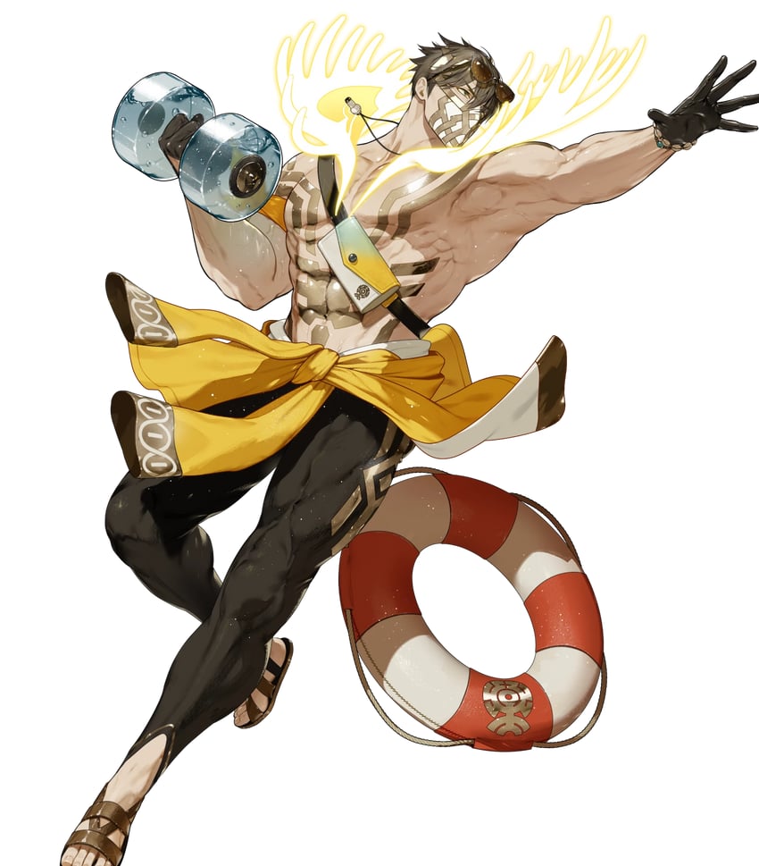 eikthyrnir (fire emblem and 1 more) drawn by semi_(p-poco)
