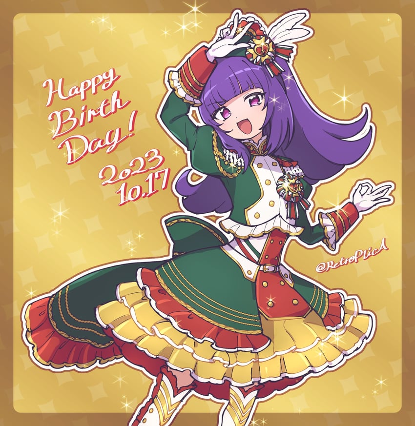 hanazono shuka (pretty series and 2 more) drawn by nana_(retroplica)