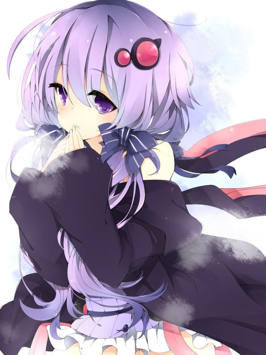 yuzuki yukari (vocaloid and 1 more) drawn by leeannpippisum