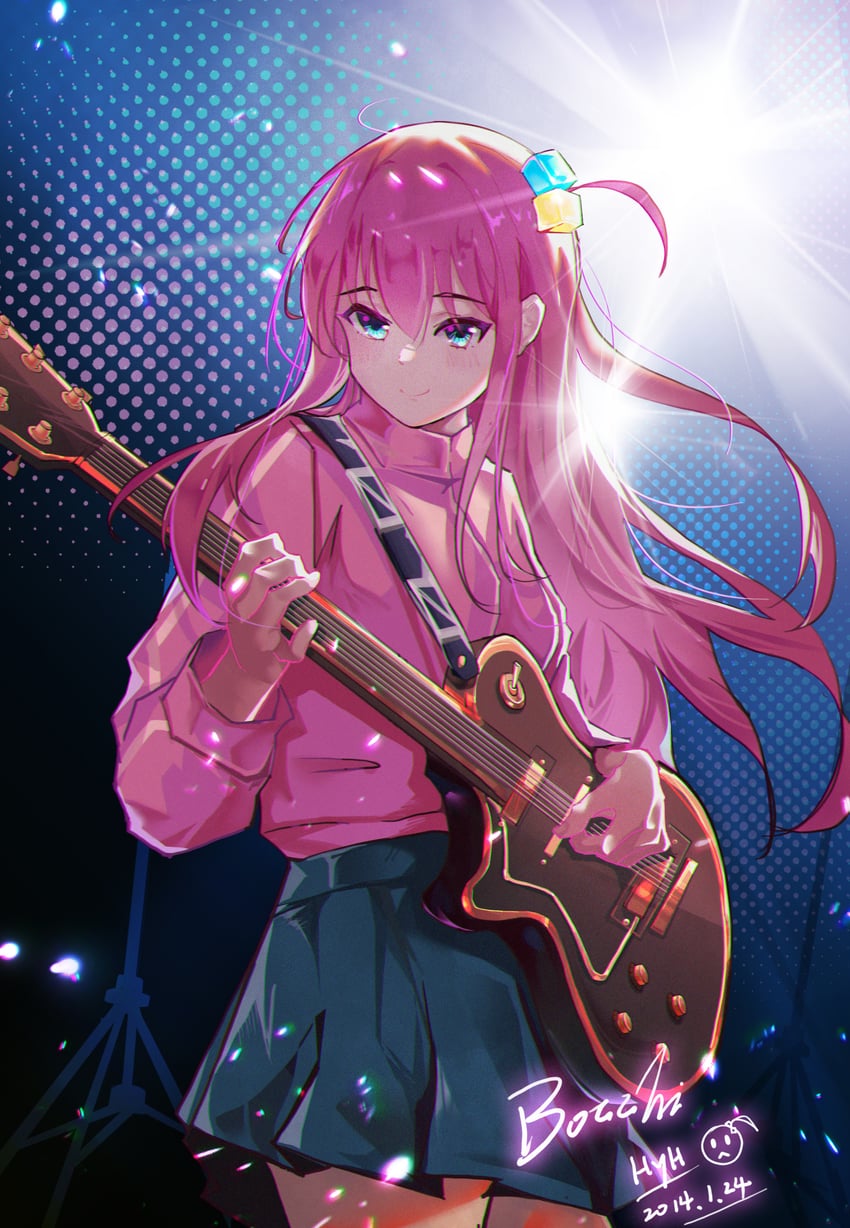 gotoh hitori (bocchi the rock!) drawn by shuidao_hanyue