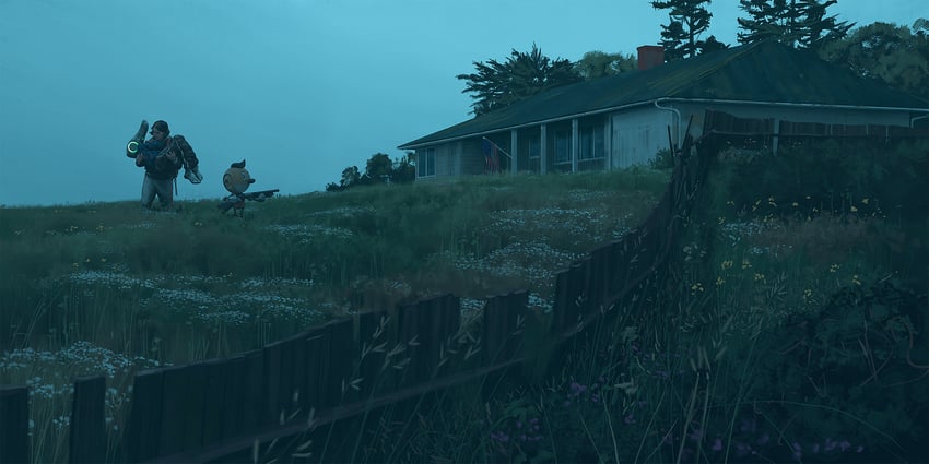 the electric state drawn by simon_stalenhag