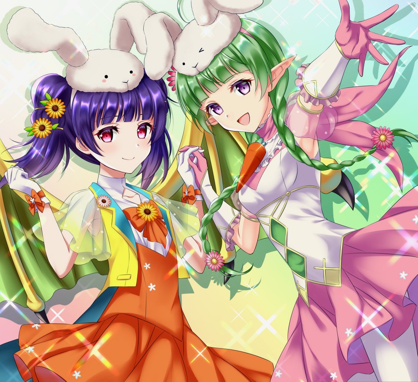 myrrh and nah (fire emblem and 3 more) drawn by kakiko210