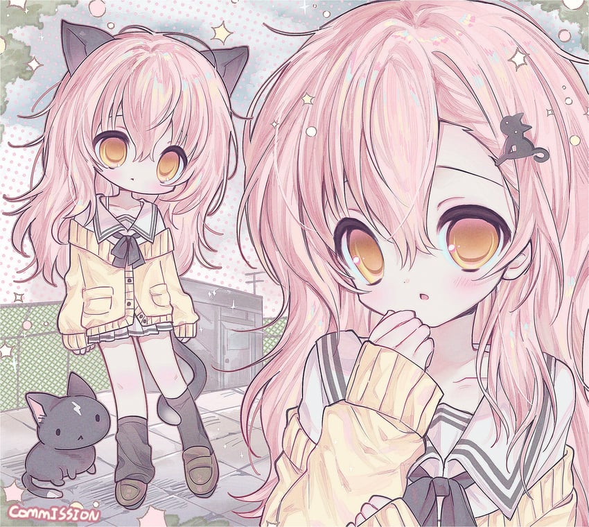 mukou aoi and eru (kimi to kanojo to kanojo no koi.) drawn by juju_(ccllrr)