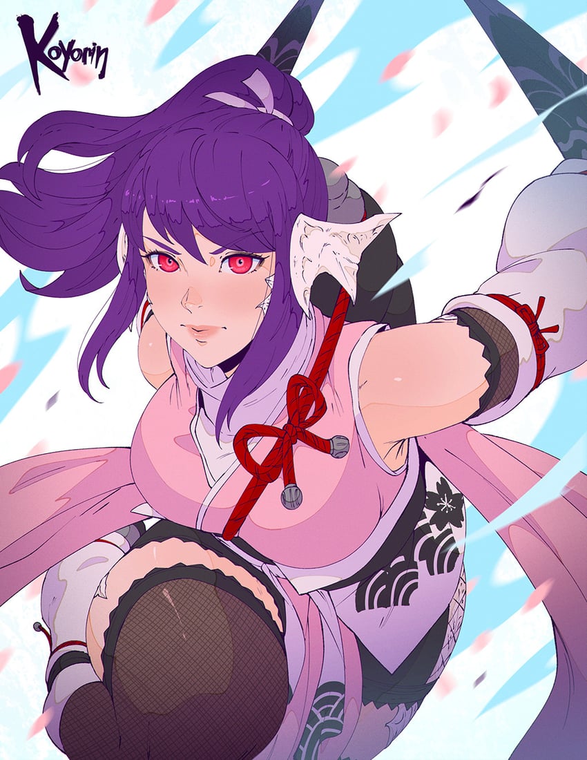 yozakura (final fantasy and 1 more) drawn by koyorin