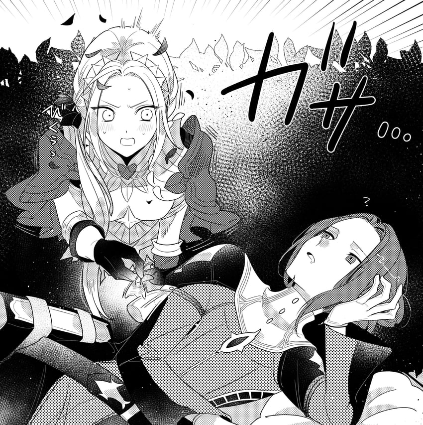 edelgard von hresvelg and linhardt von hevring (fire emblem and 2 more) drawn by illust_mi