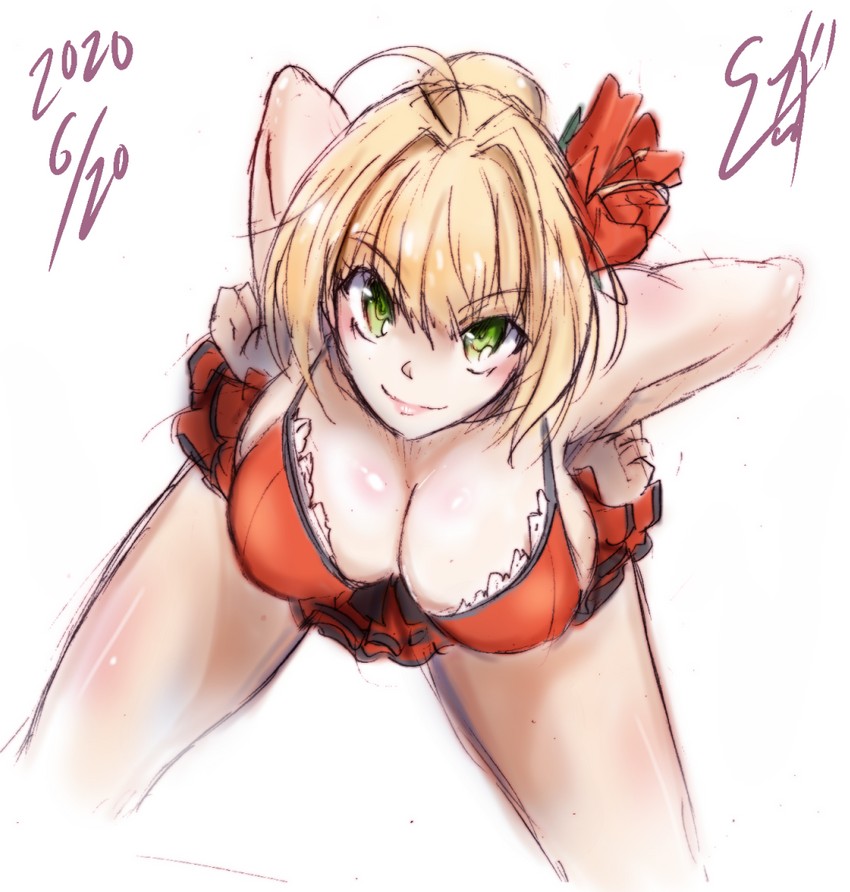 nero claudius (fate and 1 more) drawn by suga_leon