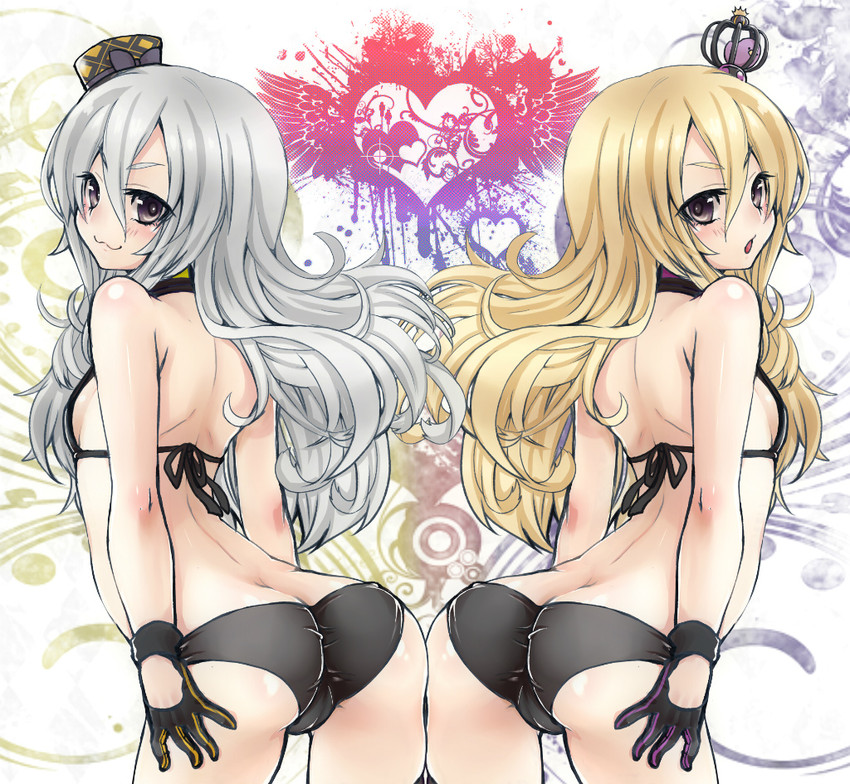 veloce and exela (summon night and 1 more) drawn by ichinose_natsuki