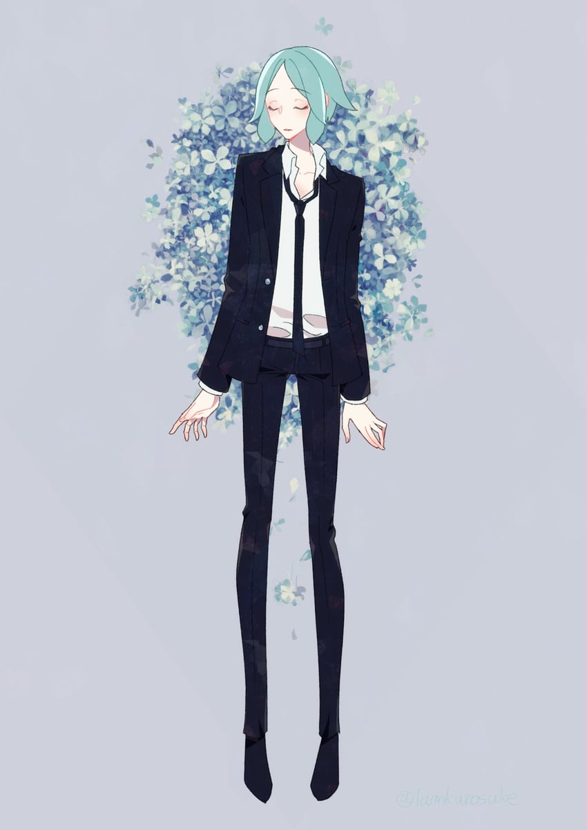 phosphophyllite (houseki no kuni) drawn by kuro_no_suke_(kurotu962kurotu)