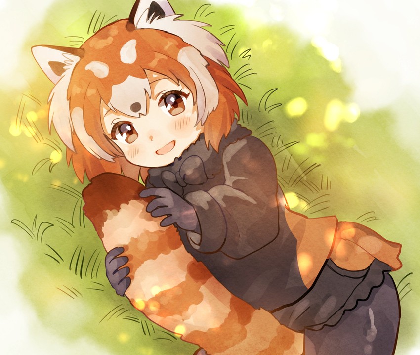 red panda (kemono friends and 1 more) drawn by suicchonsuisui