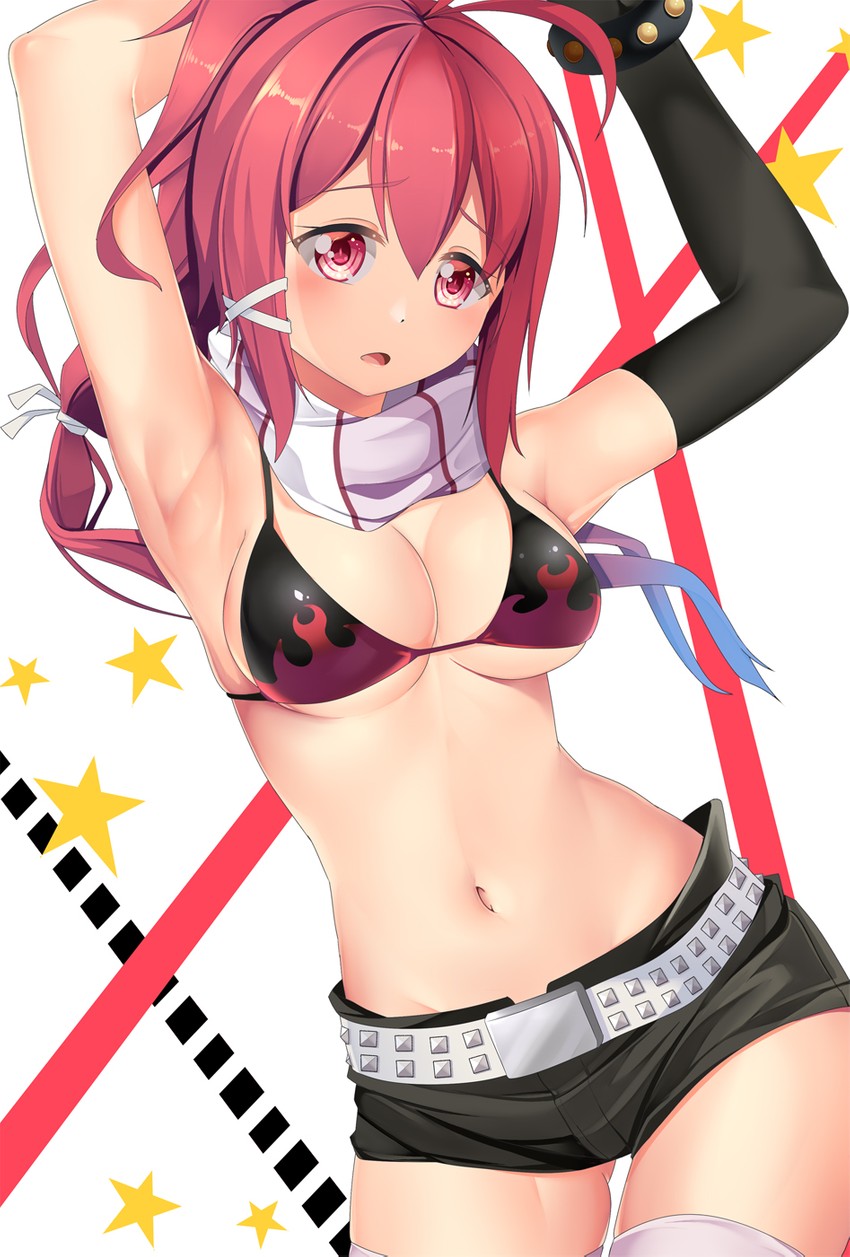 yoko littner and i-168 (kantai collection and 1 more) drawn by yasume_yukito