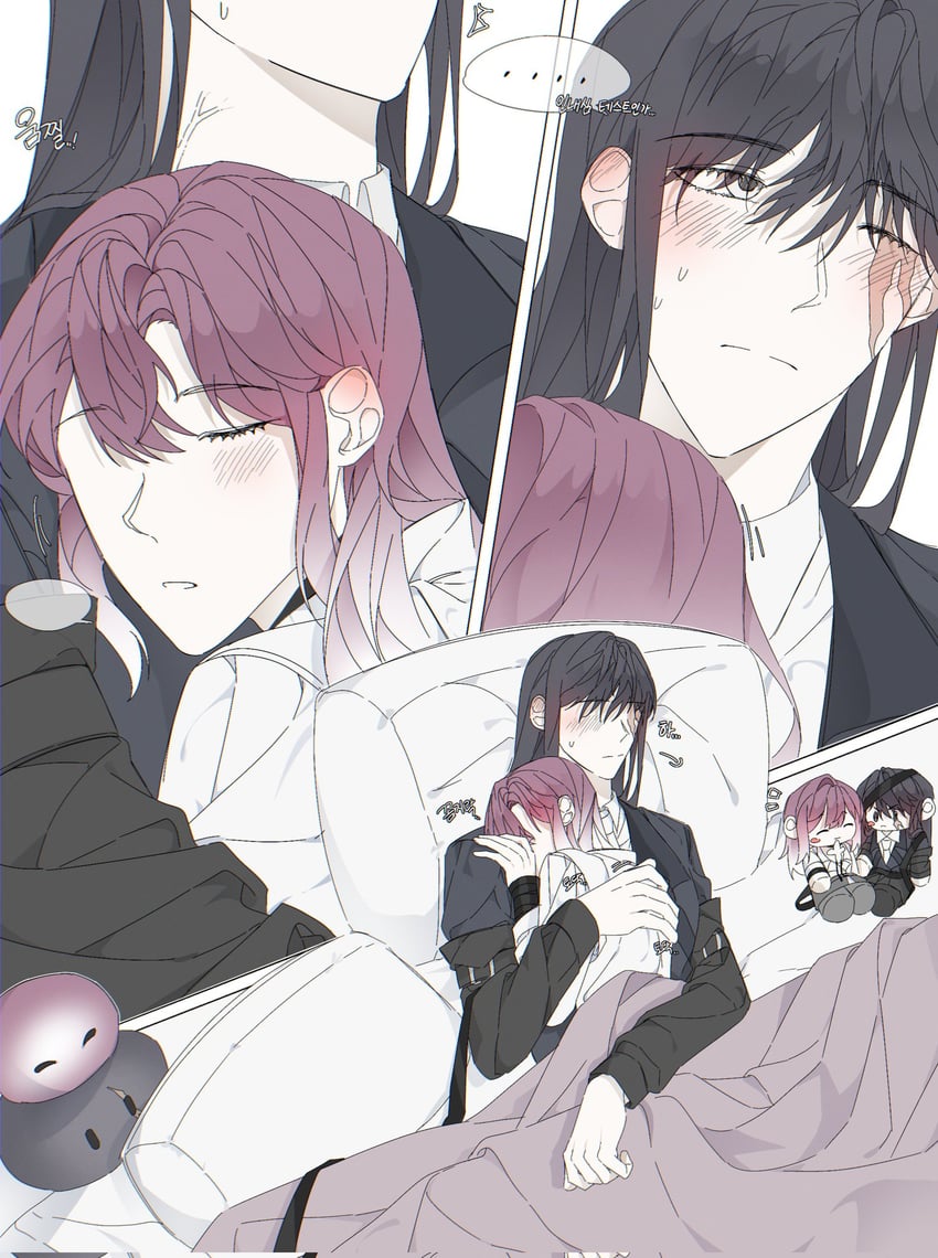 shalom and rahu (path to nowhere) drawn by illusion_moon