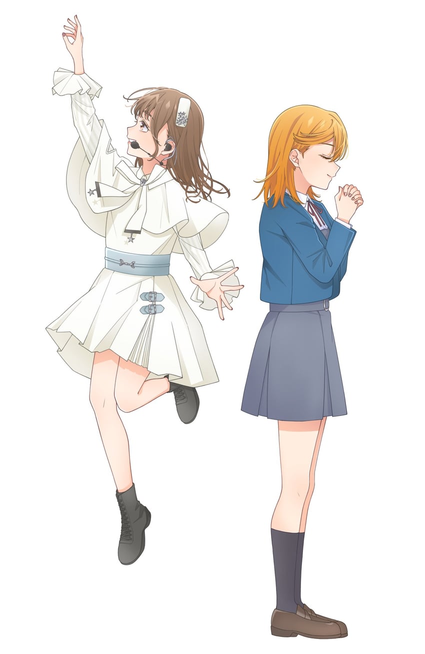 shibuya kanon and date sayuri (love live! and 1 more) drawn by wabe417