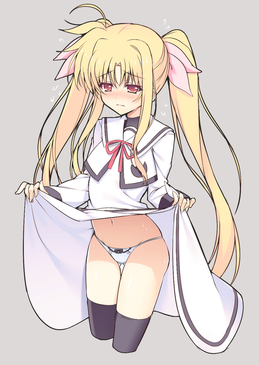 fate testarossa (lyrical nanoha and 2 more) drawn by raiou