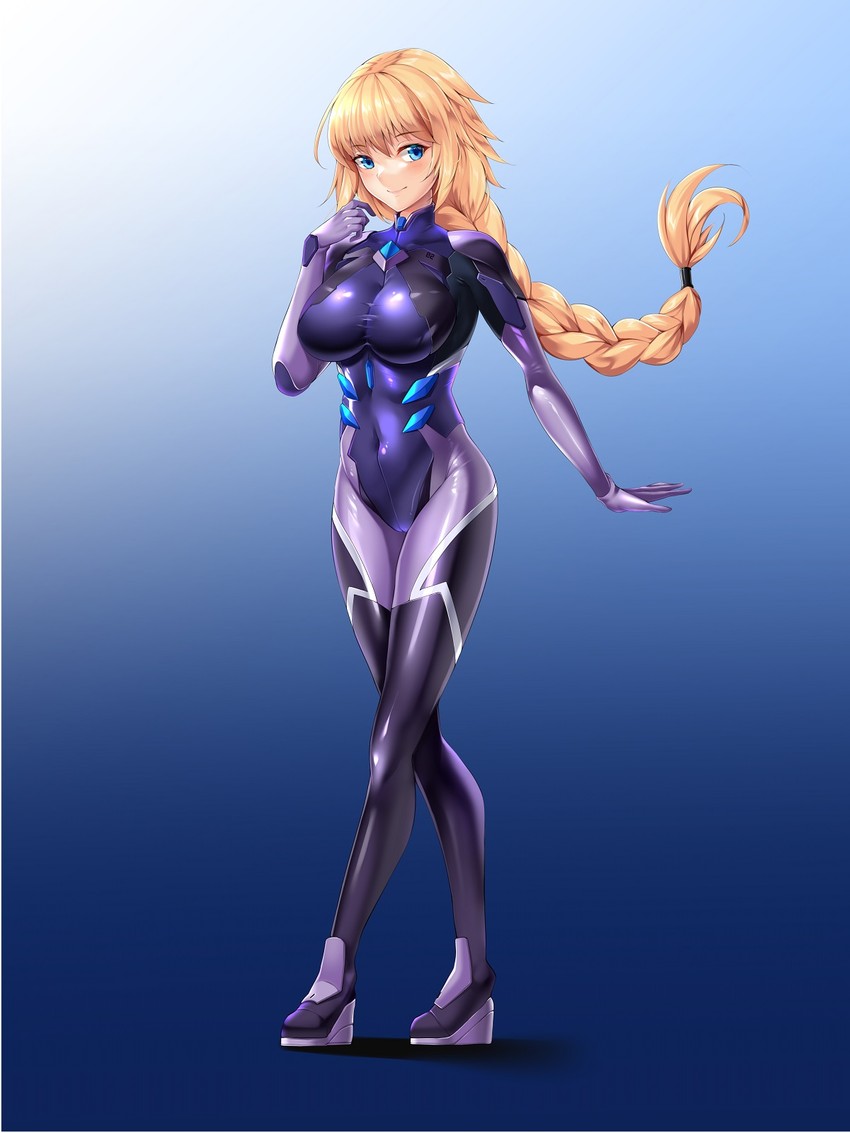 jeanne d'arc (fate and 3 more) drawn by matrix16