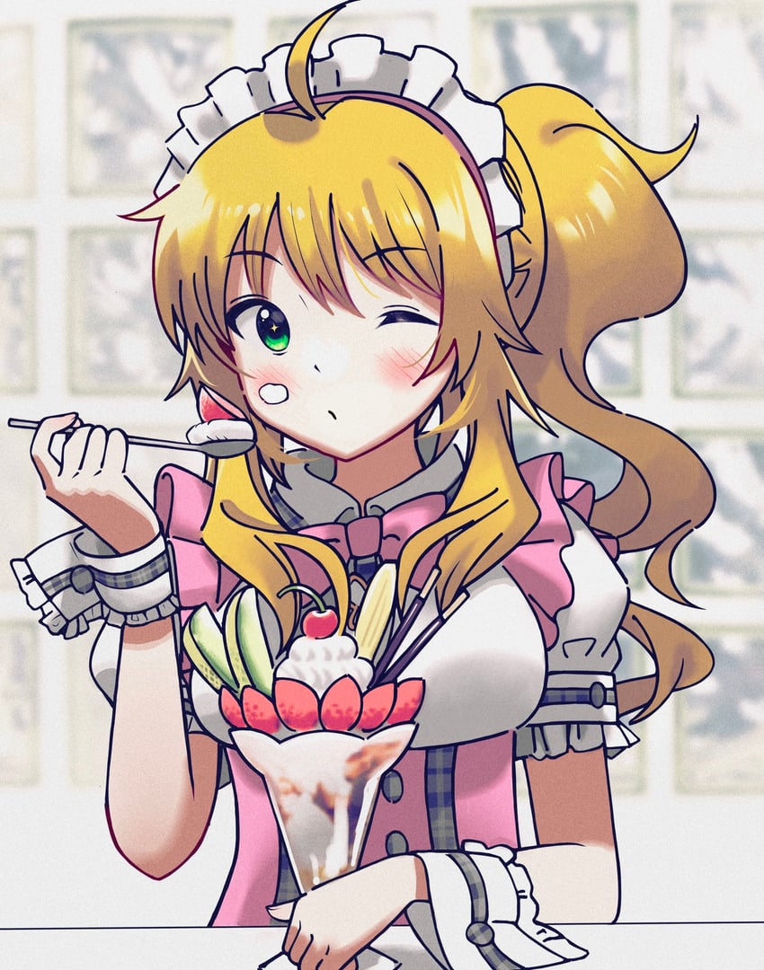 hoshii miki (idolmaster and 2 more) drawn by anman_(yxwu7733)