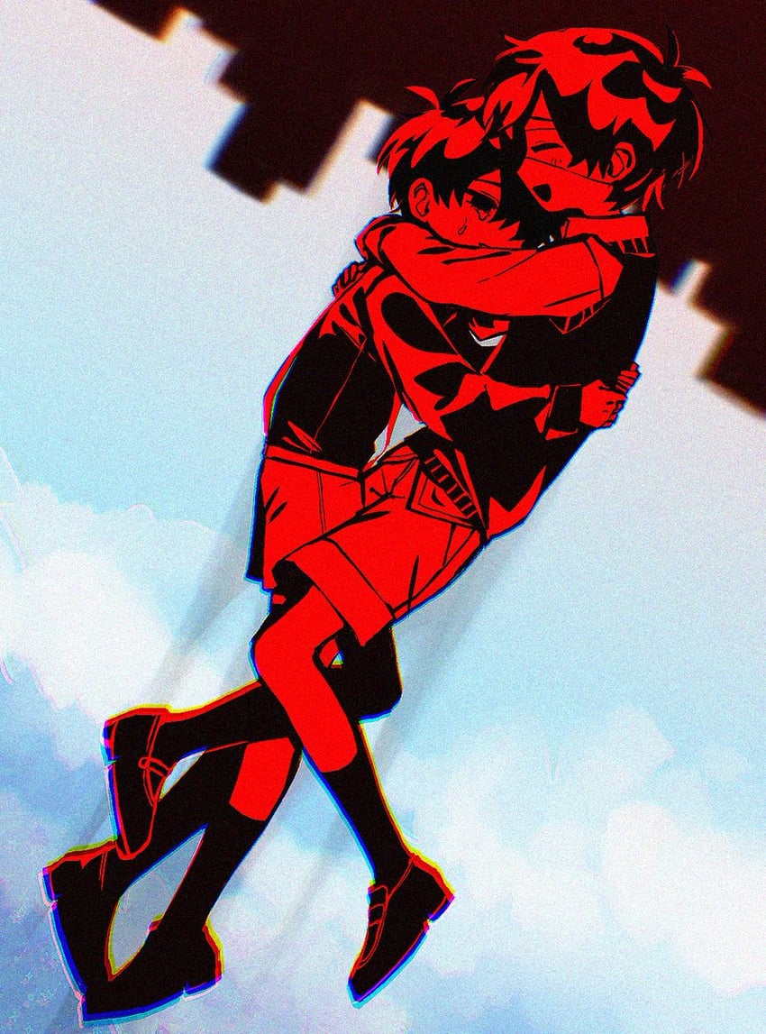 sunny and omori (omori) drawn by rou_(h_s_sinrin)