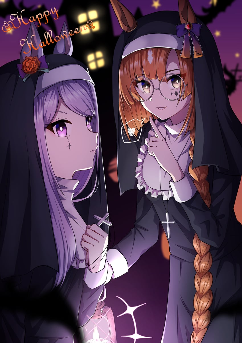 mejiro mcqueen and ikuno dictus (umamusume) drawn by ka_(ka_p019)