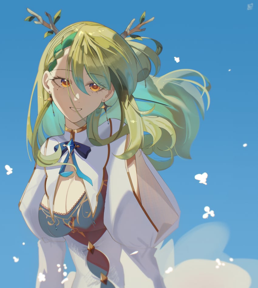 ceres fauna (hololive and 1 more) drawn by ninochuu