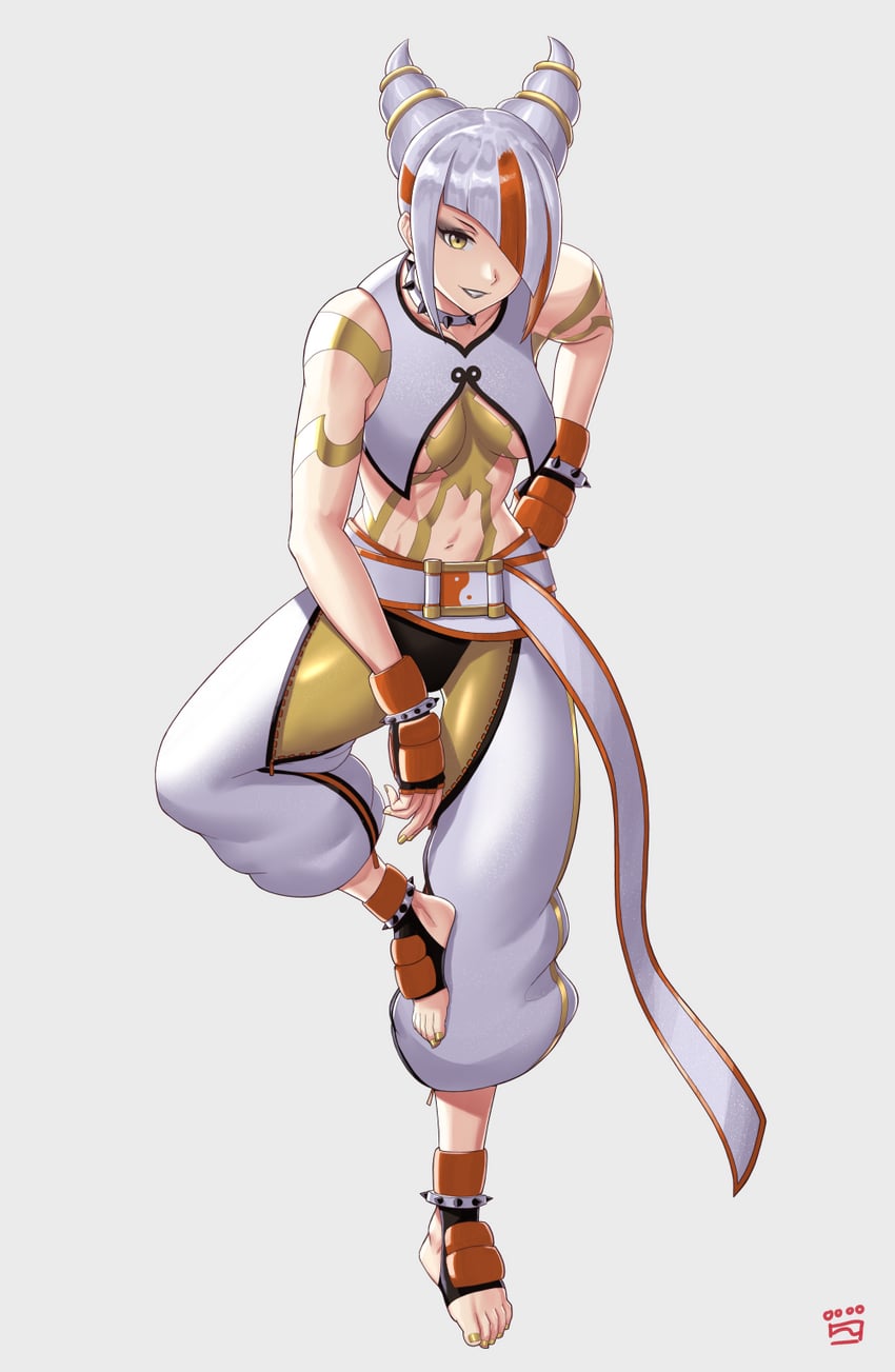 han juri (street fighter and 1 more) drawn by finalcake