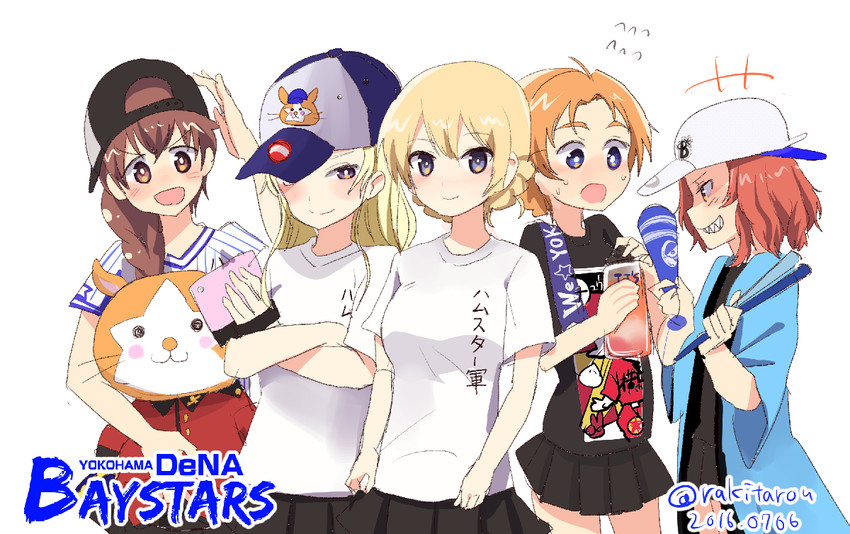 darjeeling, orange pekoe, rosehip, assam, rukuriri, and 1 more (girls und panzer and 1 more) drawn by yukiyanagi_raki
