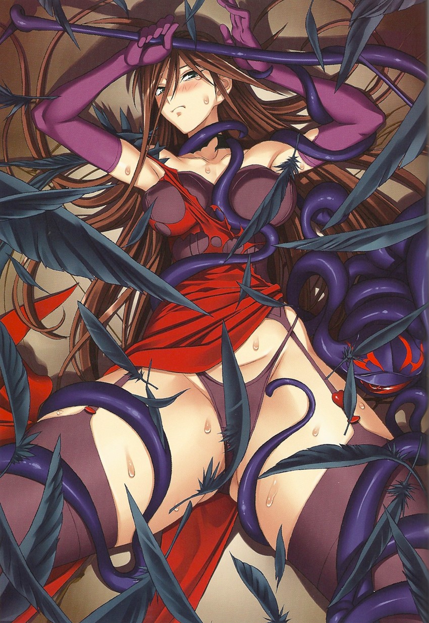 nyx, flame master nyx, and funikura (queen's blade and 1 more) drawn by kuroki_masahiro