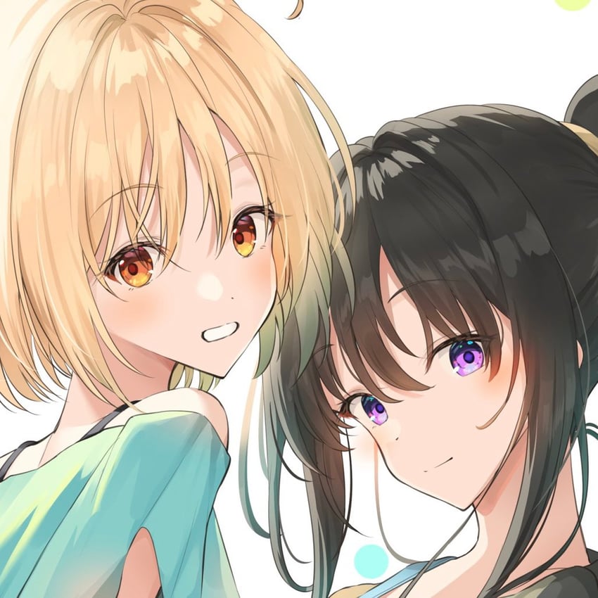 nishikigi chisato and inoue takina (lycoris recoil) drawn by kanaria_hisagi