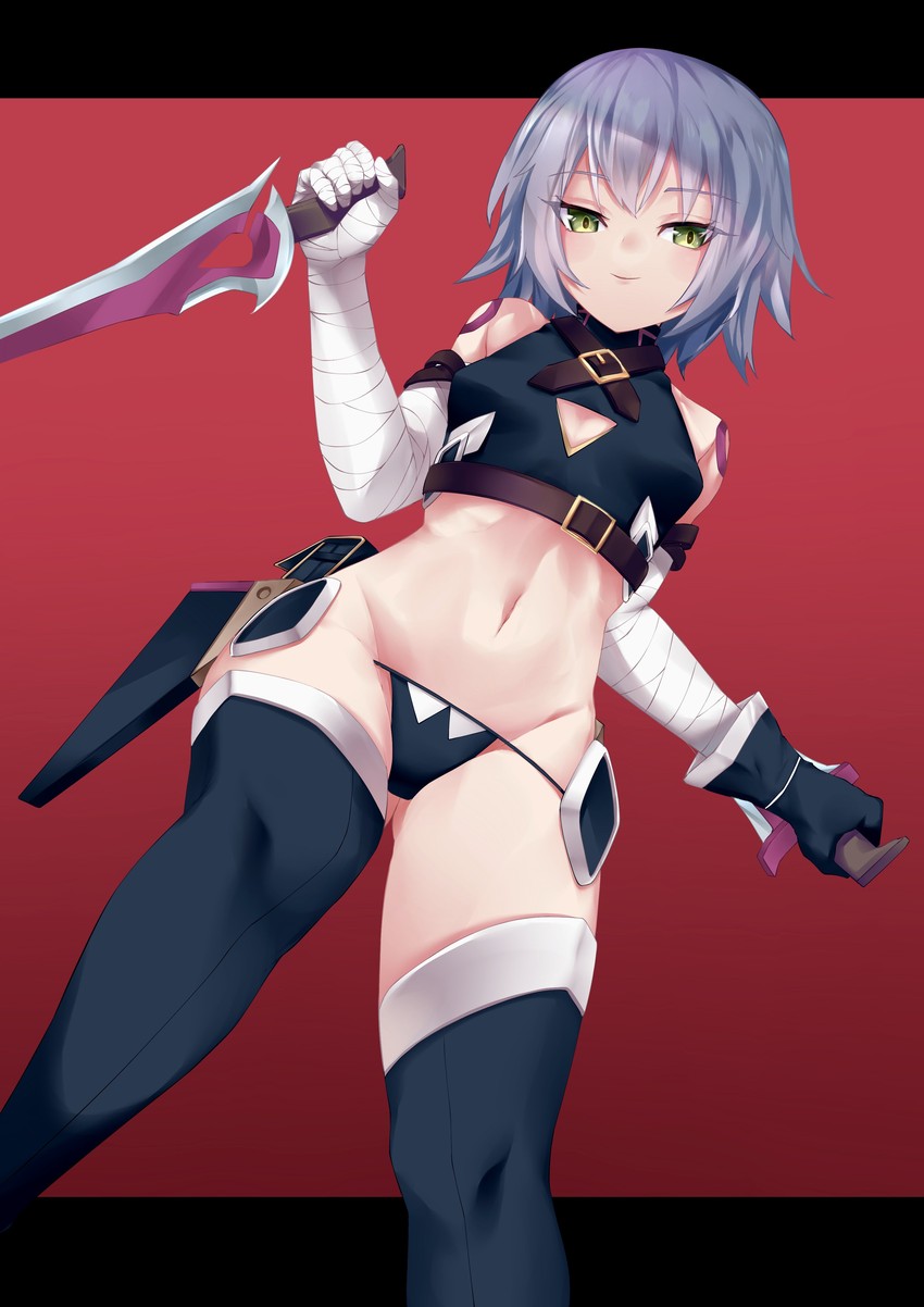 jack the ripper (fate and 2 more) drawn by 001machi