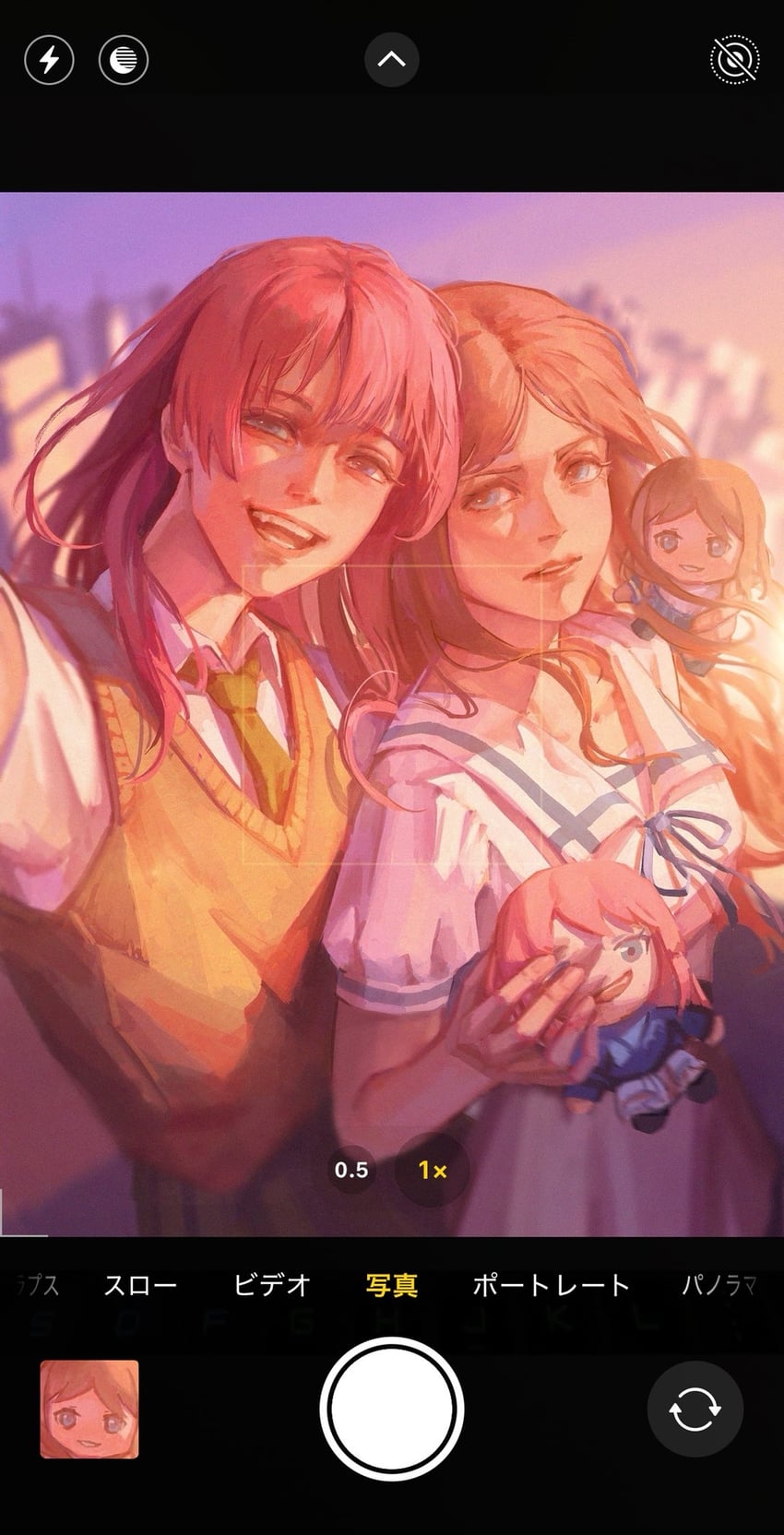 chihaya anon and nagasaki soyo (bang dream! and 1 more) drawn by migaloo