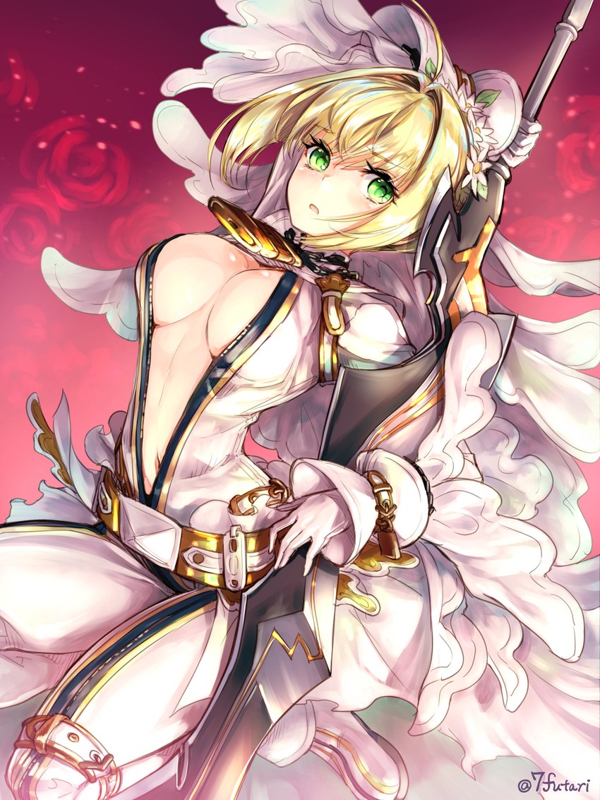 nero claudius (fate and 2 more) drawn by nafutari