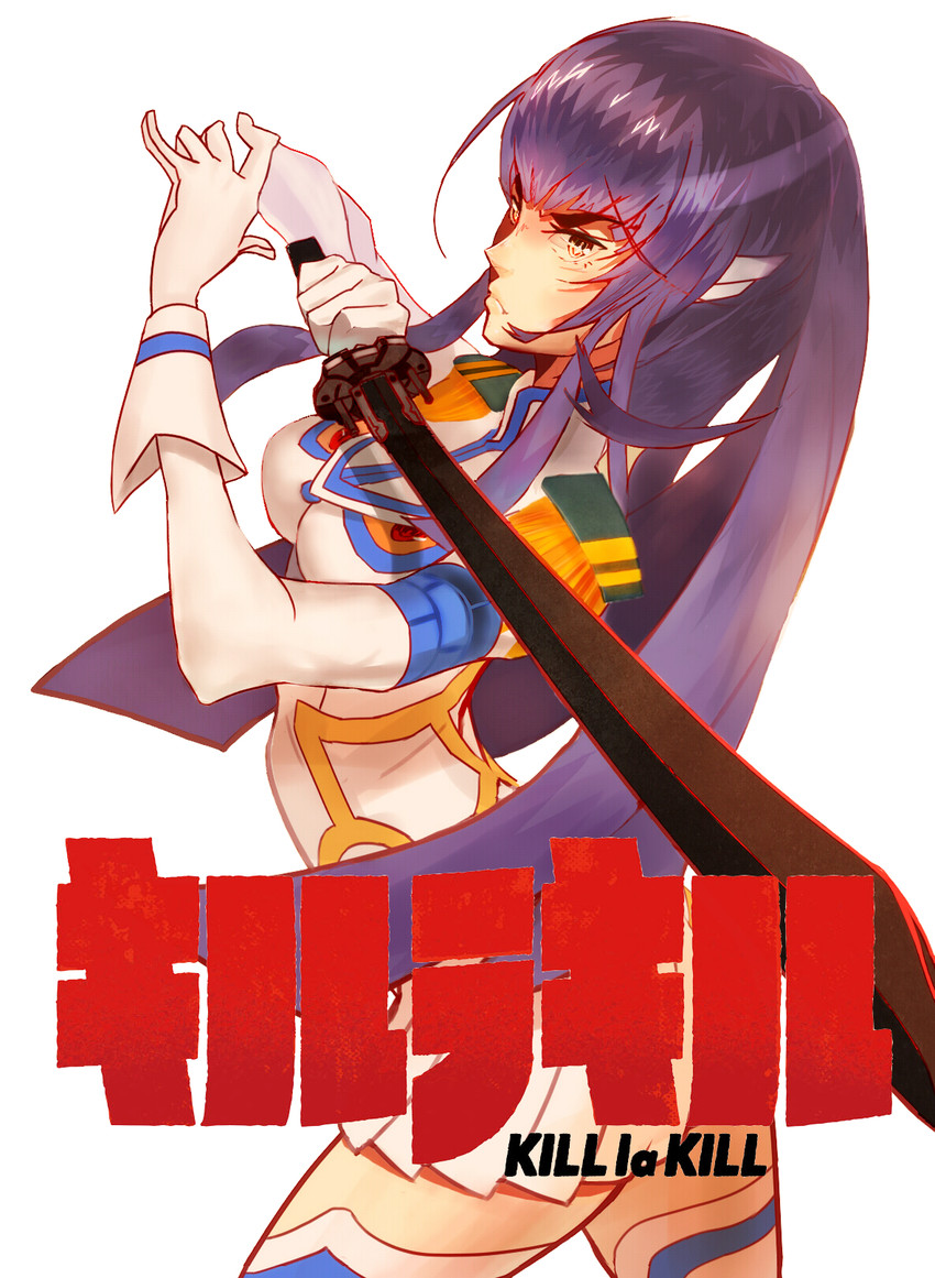 kiryuuin satsuki and junketsu (kill la kill) drawn by tarte_(hodarake)