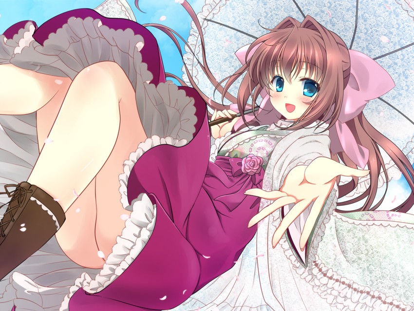 asakura otome (da capo and 1 more) drawn by kayura_yuka