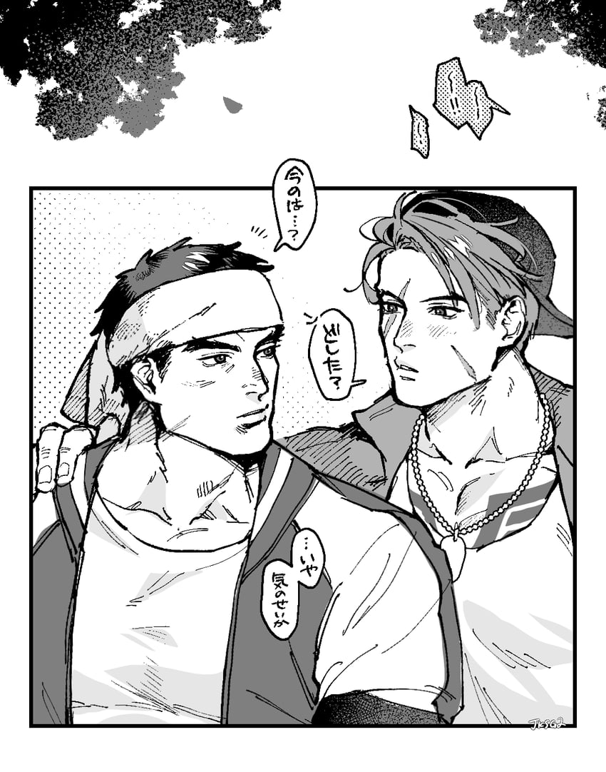 ryu and luke sullivan (street fighter and 1 more) drawn by jksg2