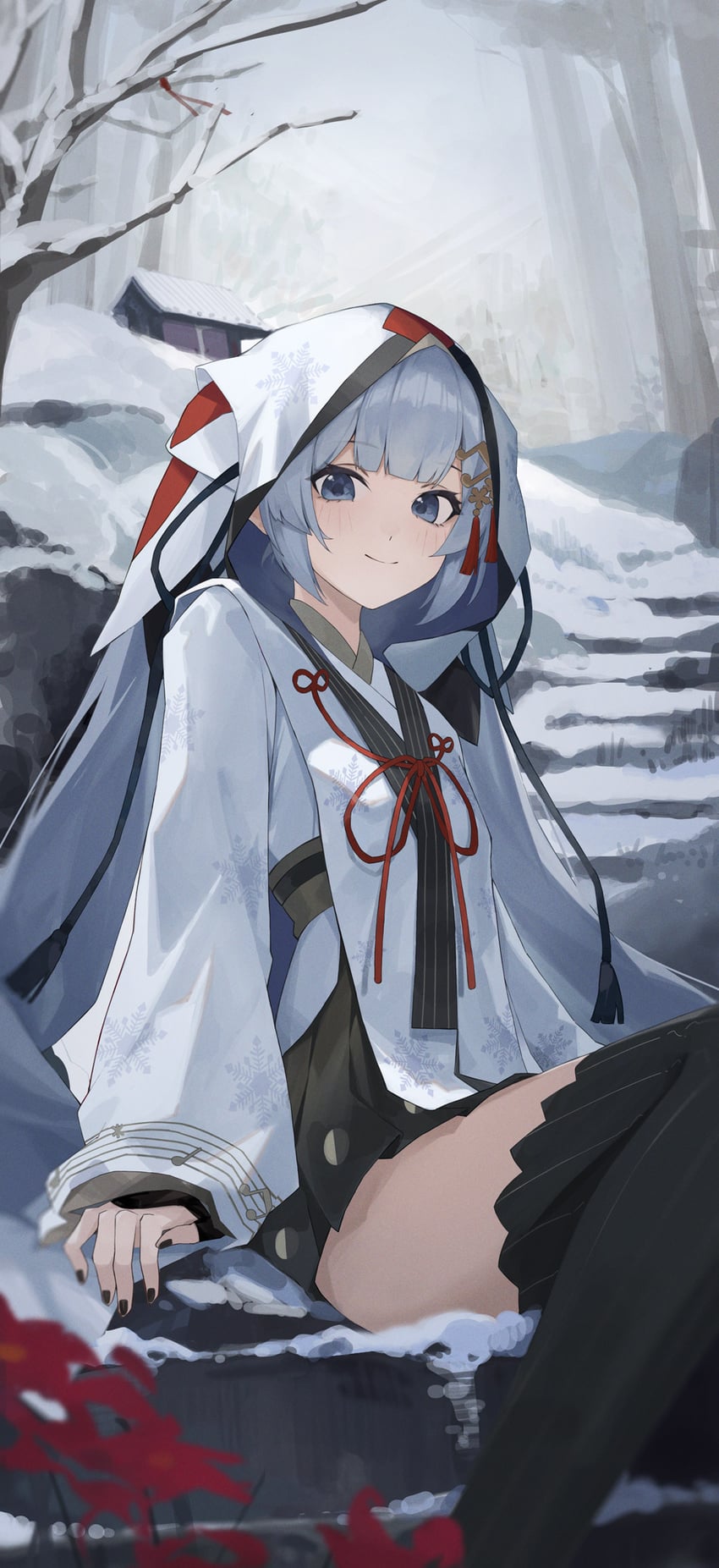 hatsune miku and yuki miku (vocaloid) drawn by ice_mingwei