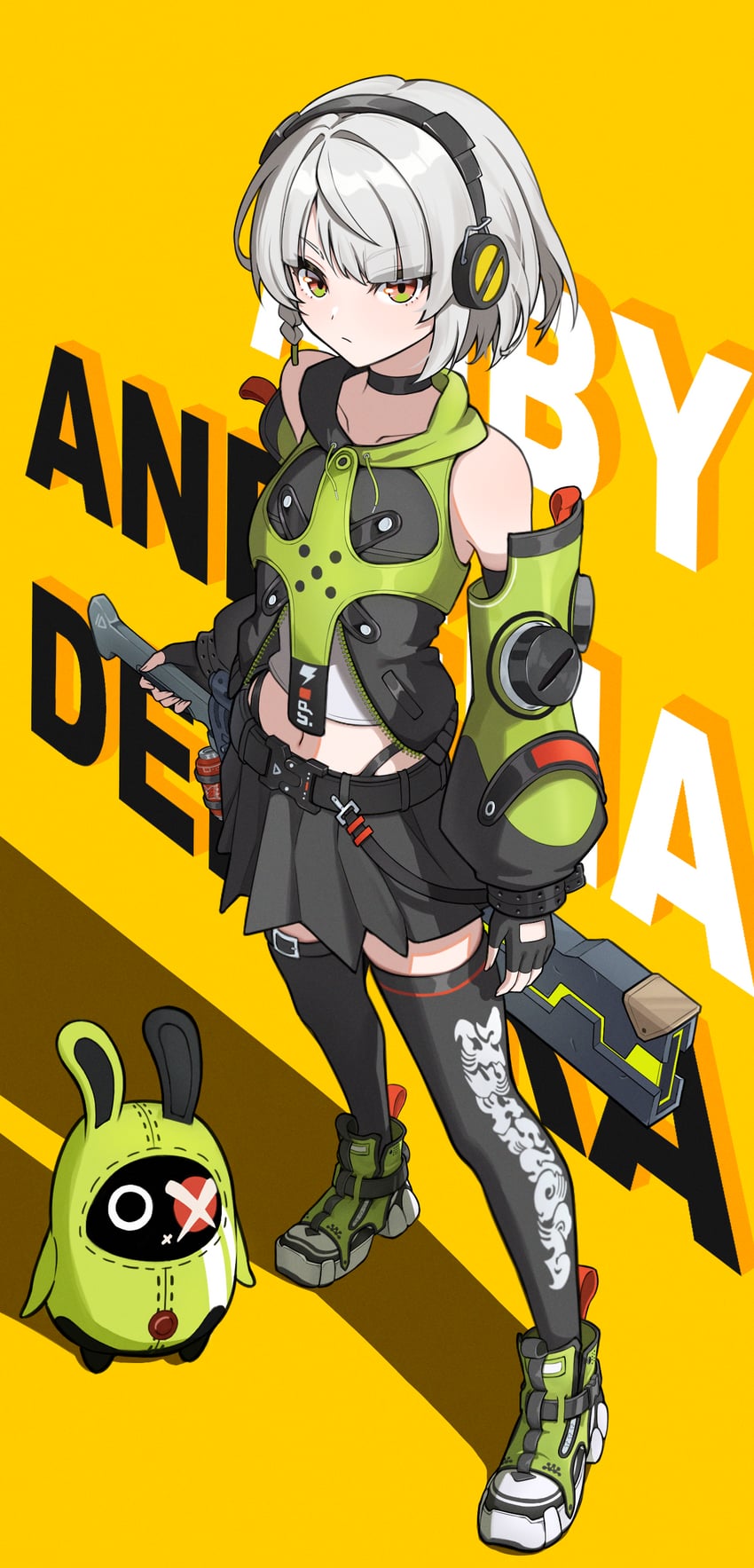 anby demara and amillion (zenless zone zero) drawn by mky_kmy
